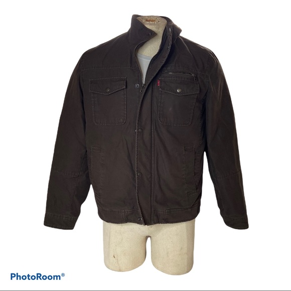 Levi’s Brown Fleece Lined Trucker Jacket